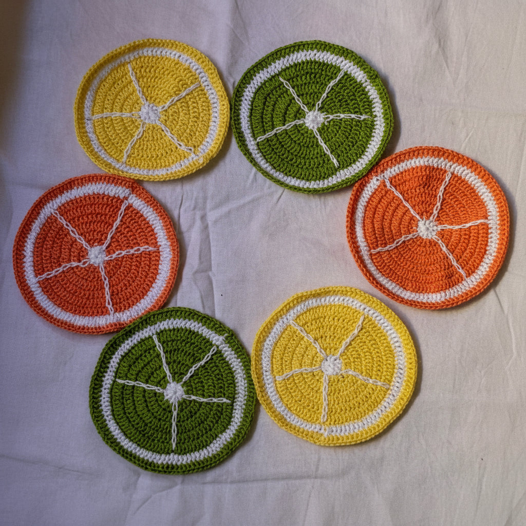 Lemon Coasters