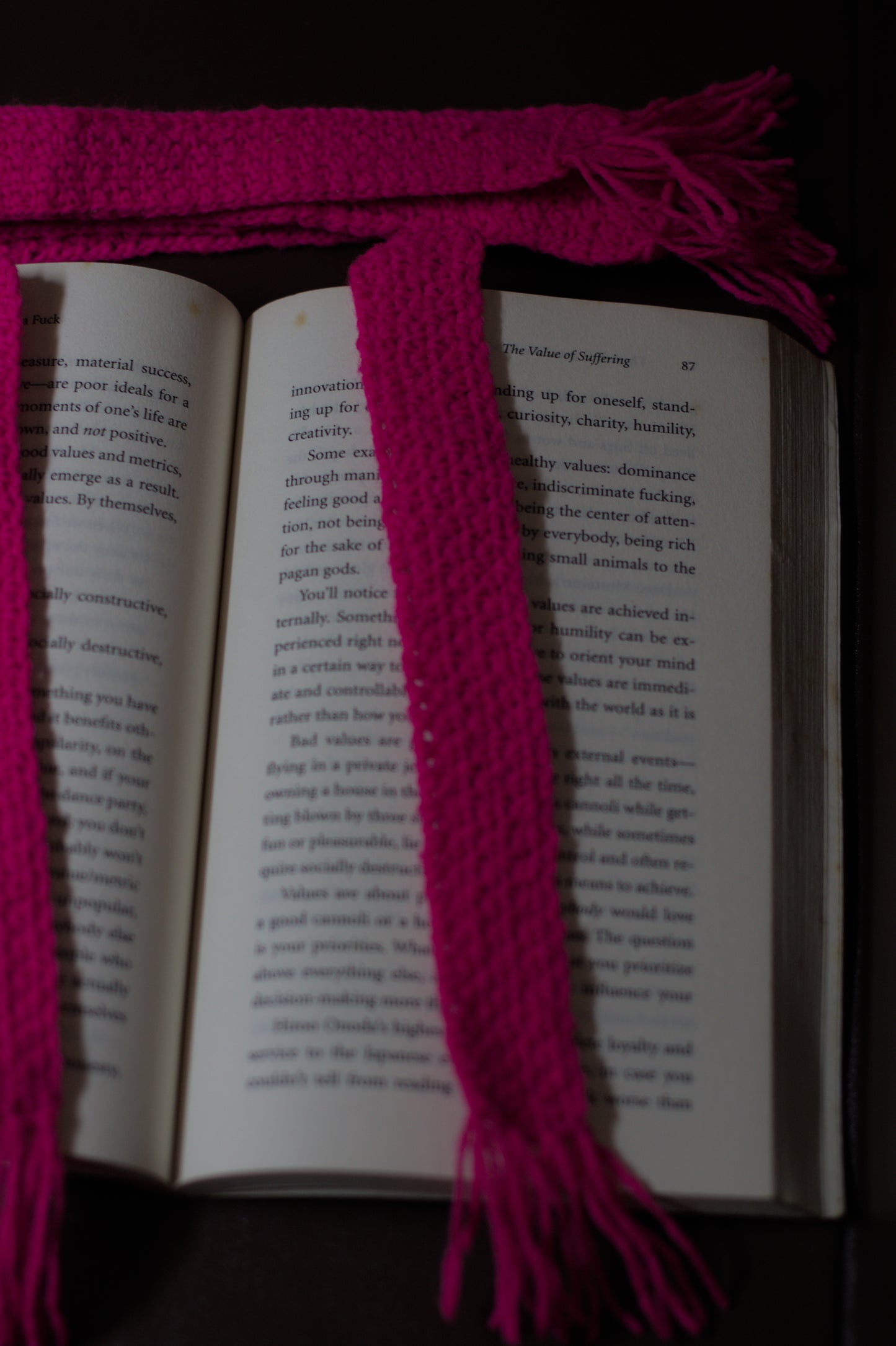 Pink Bookmark