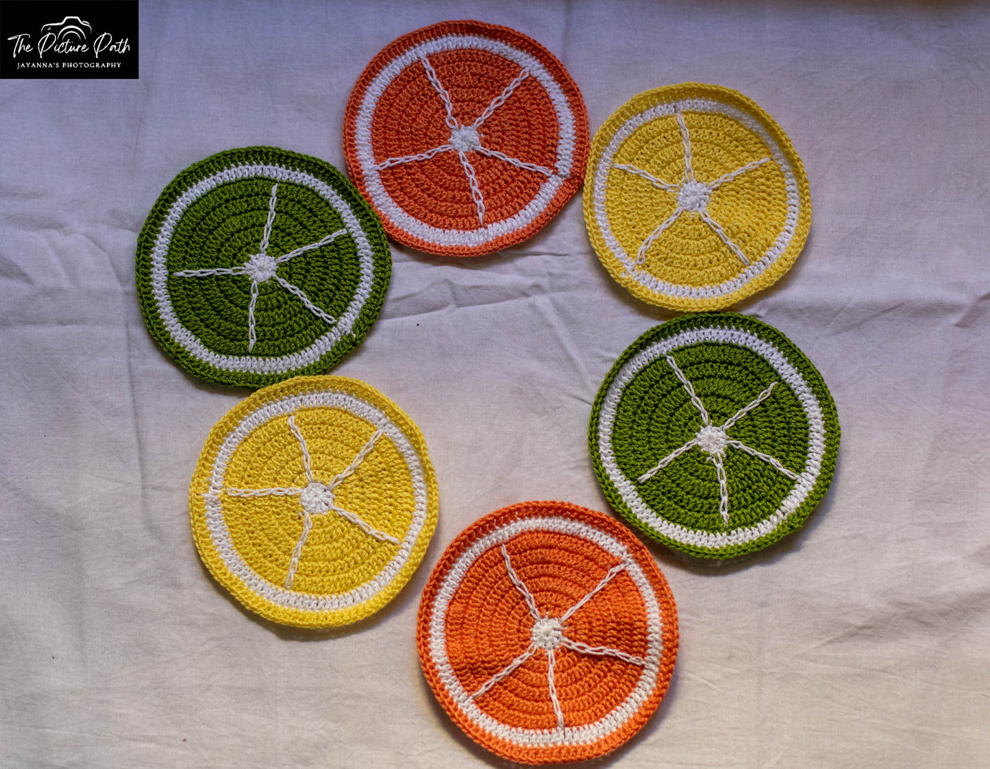 Lemon Coasters