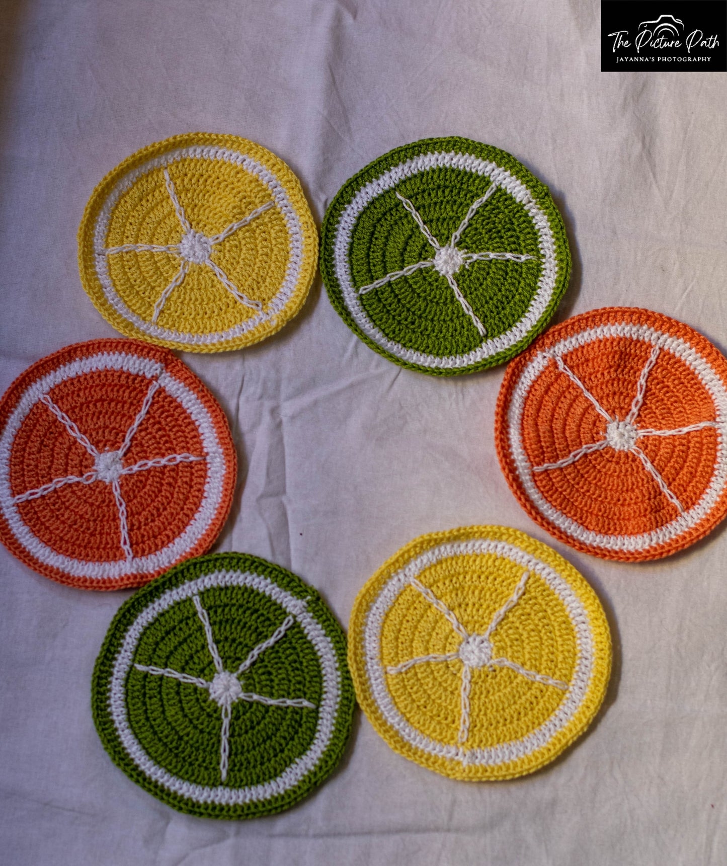 Lemon Coasters
