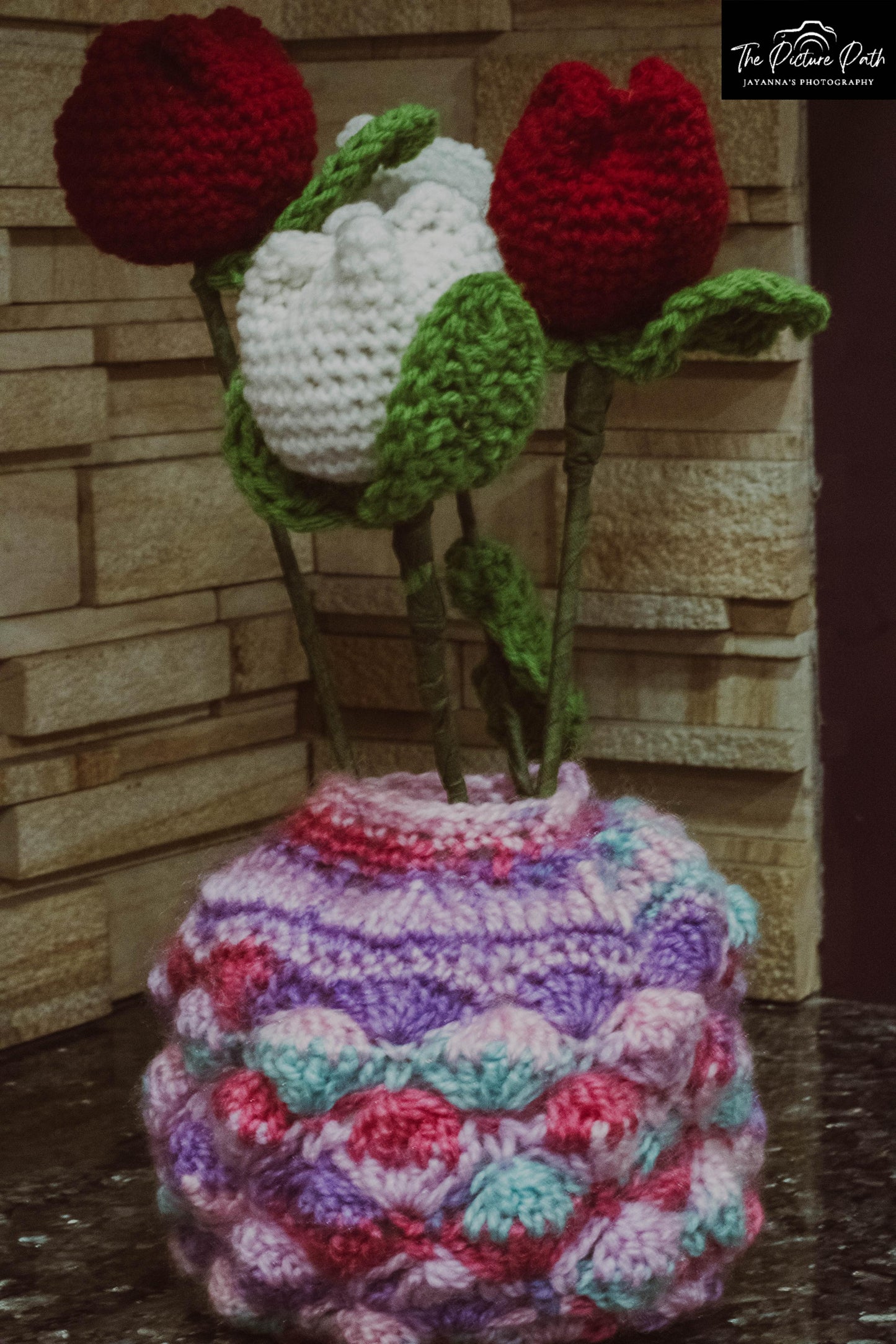 Tulips Flower Pot
