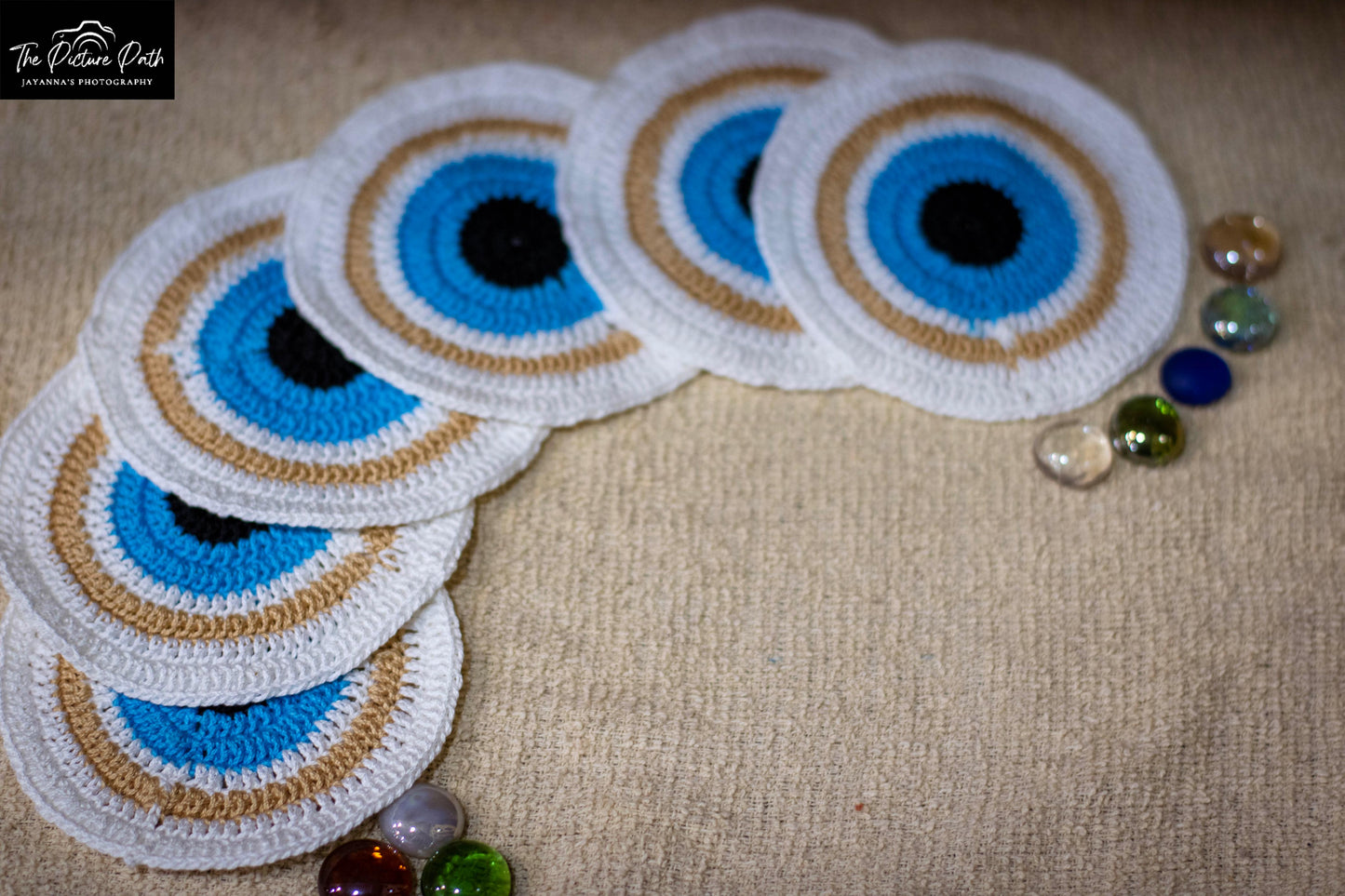Evil Eye Coasters