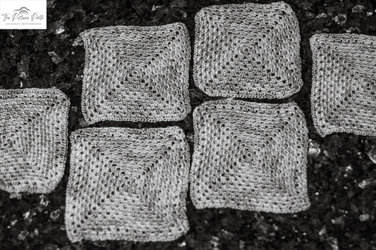 Colorful Square Coasters