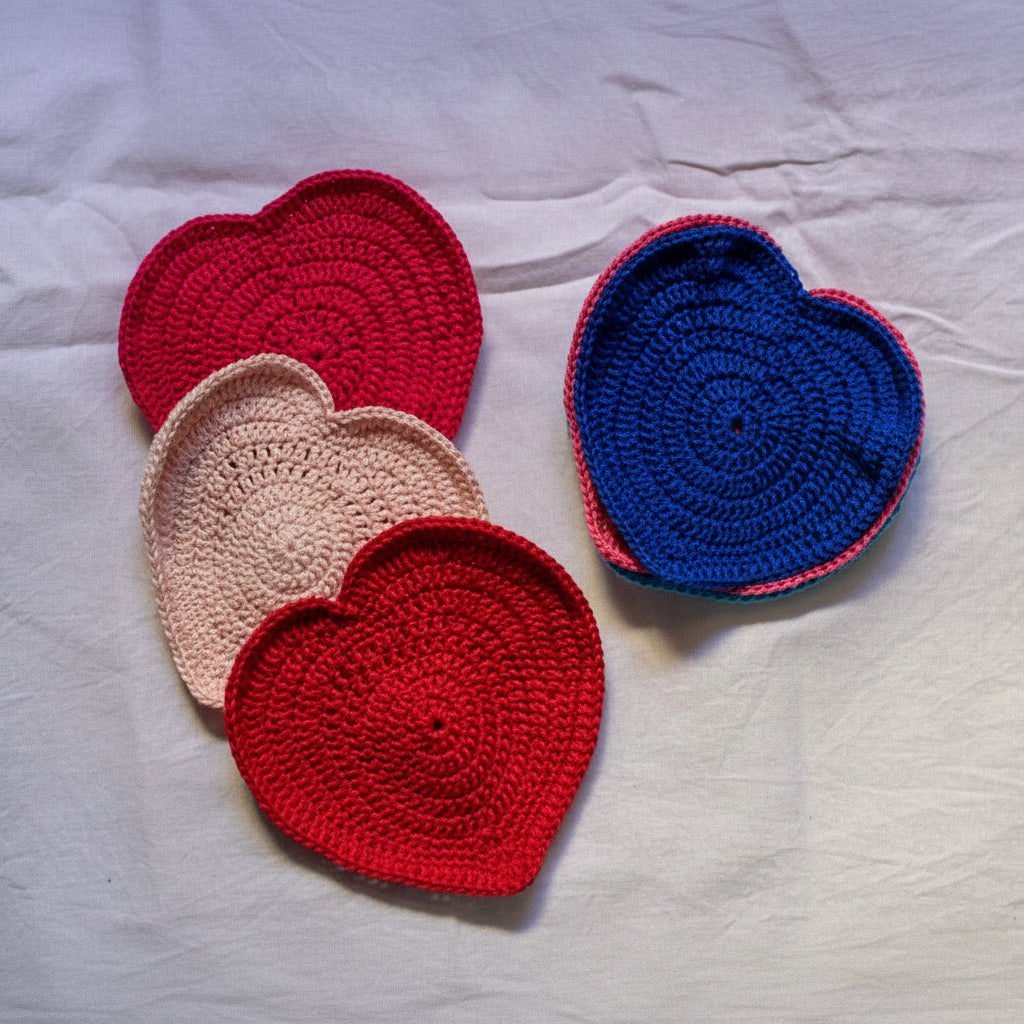 Heart Coasters