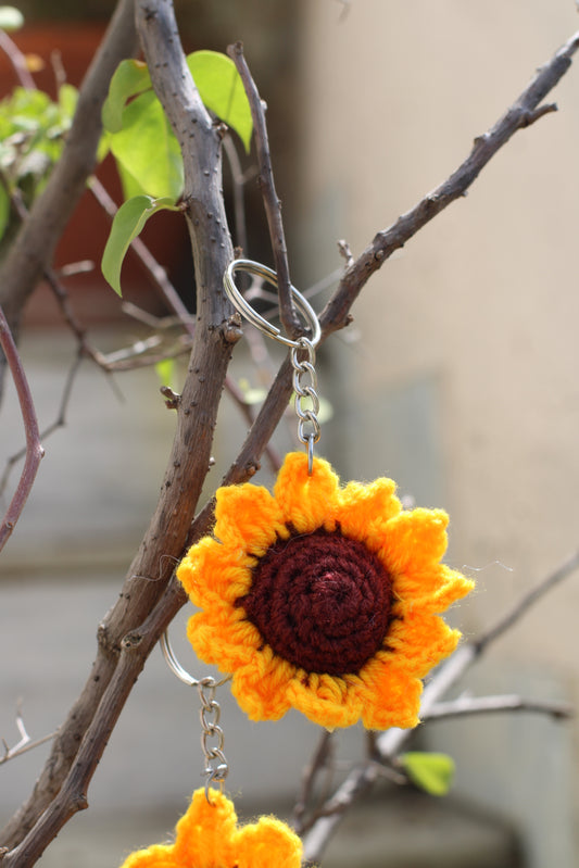 Sunflower Keychains