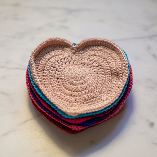 Heart Coasters