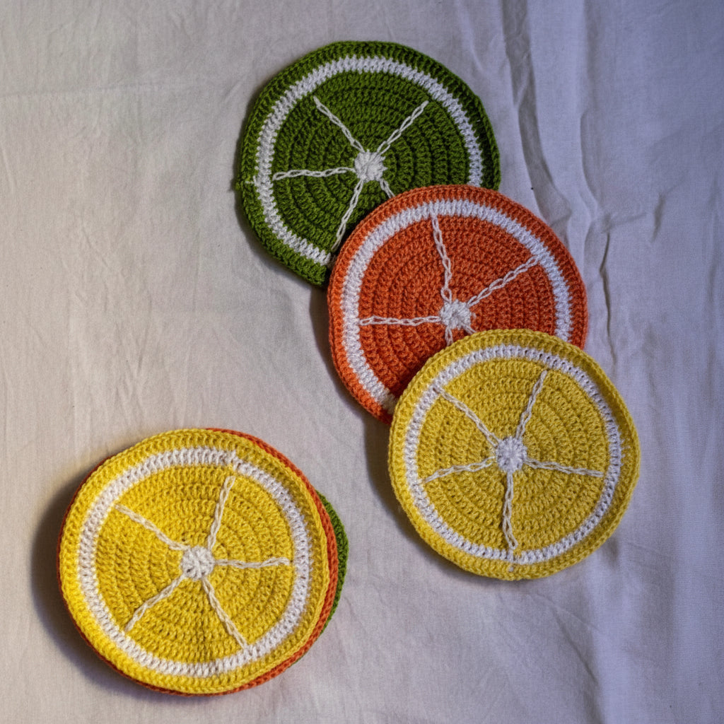 Lemon Coasters