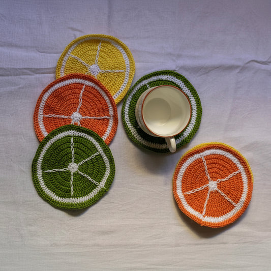 Lemon Coasters