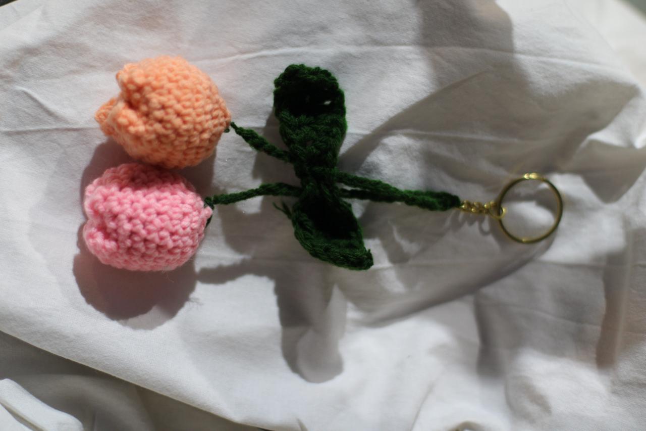 Tulips Keychain