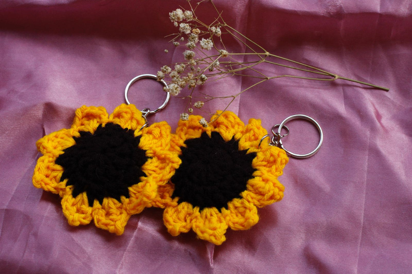 Sunflower Keychains