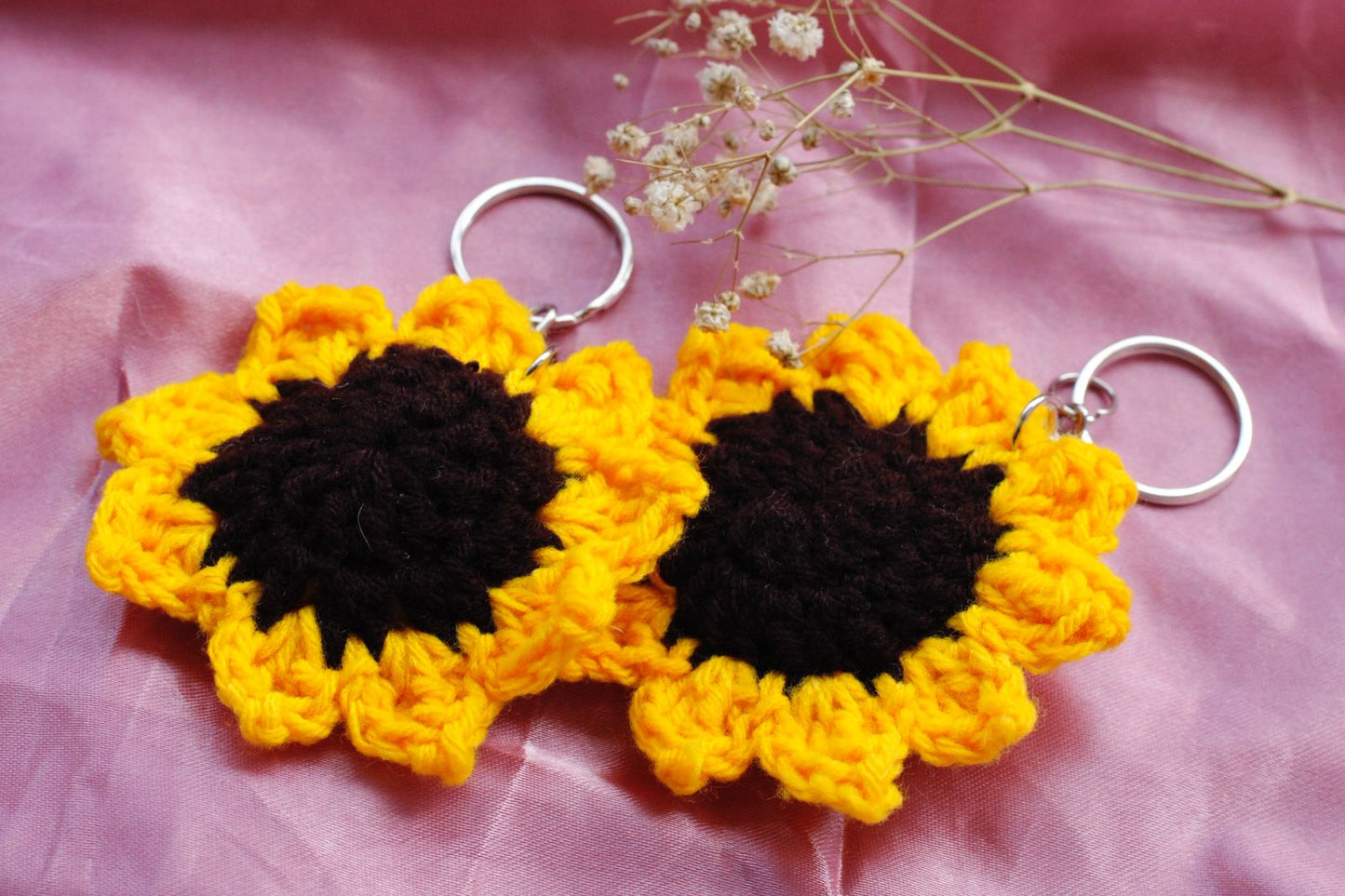 Sunflower Keychains