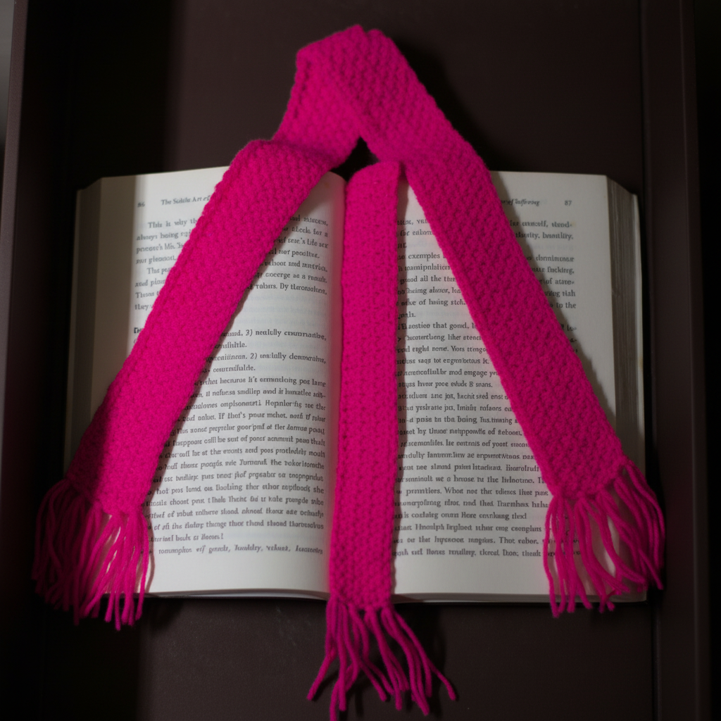 Pink Bookmark