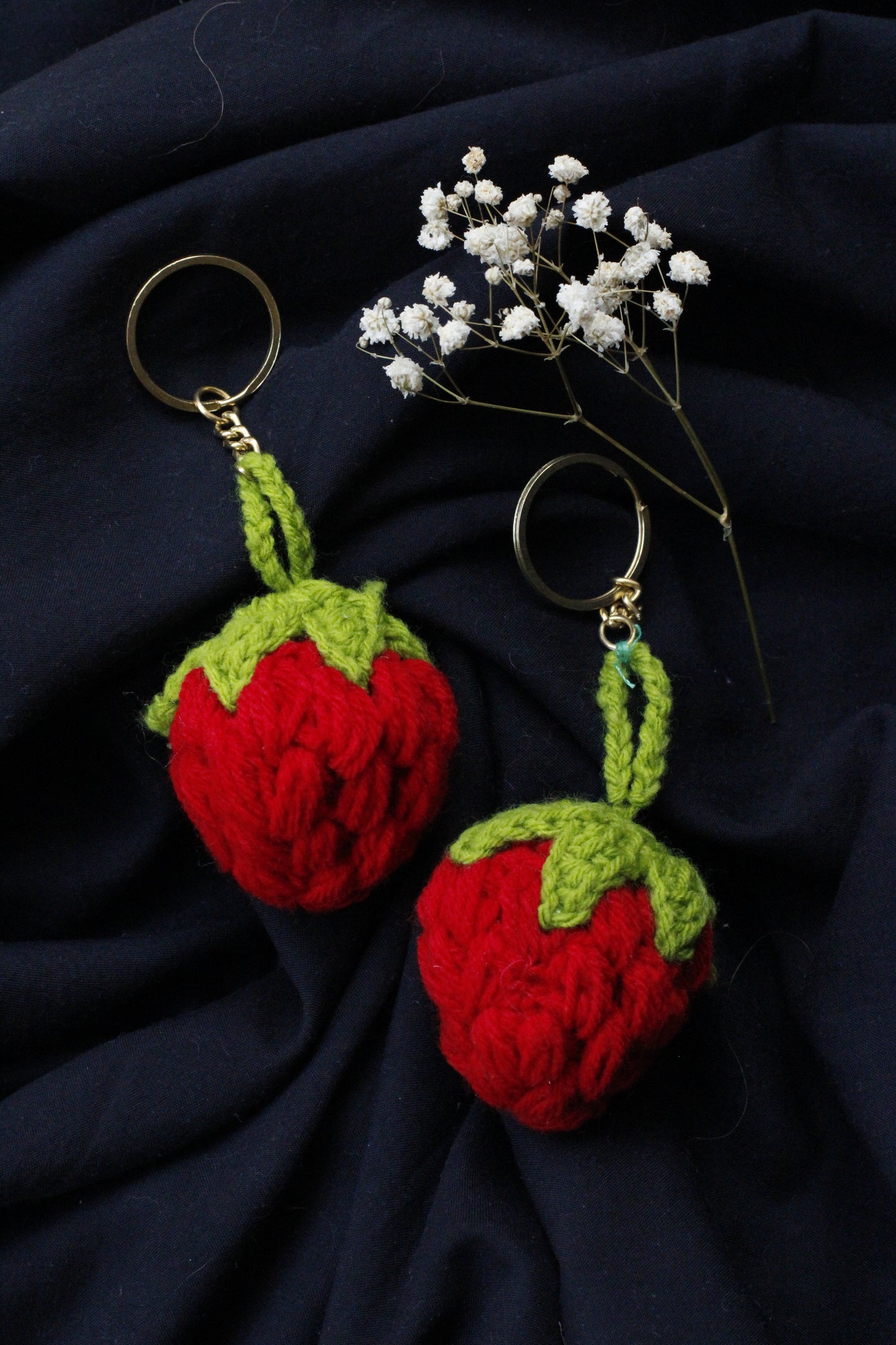 Strawberry Keychain