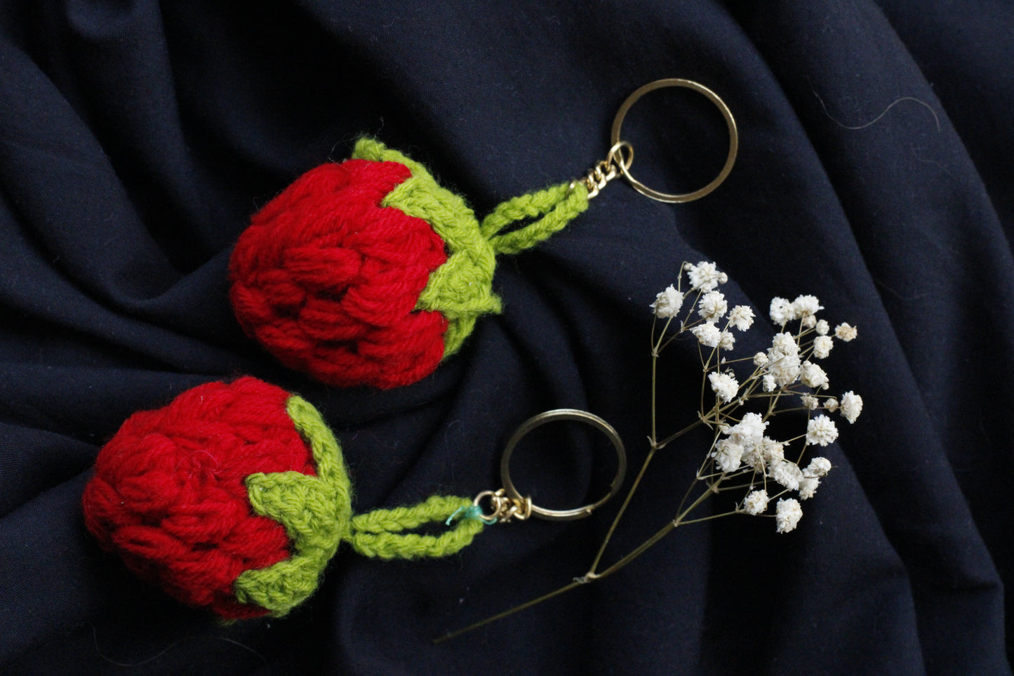 Strawberry Keychain
