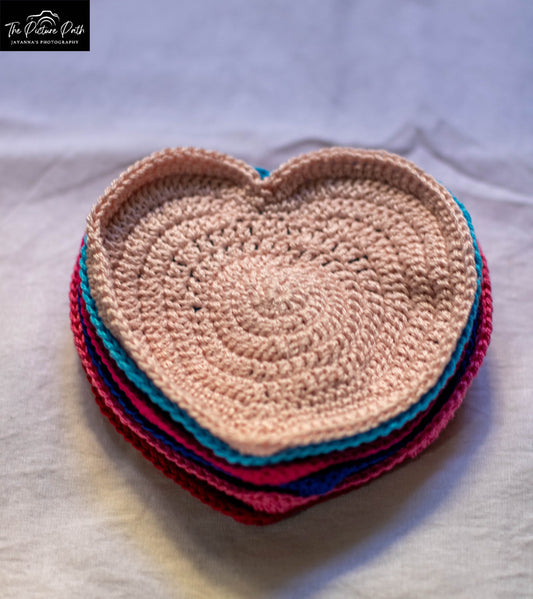 Heart Coasters