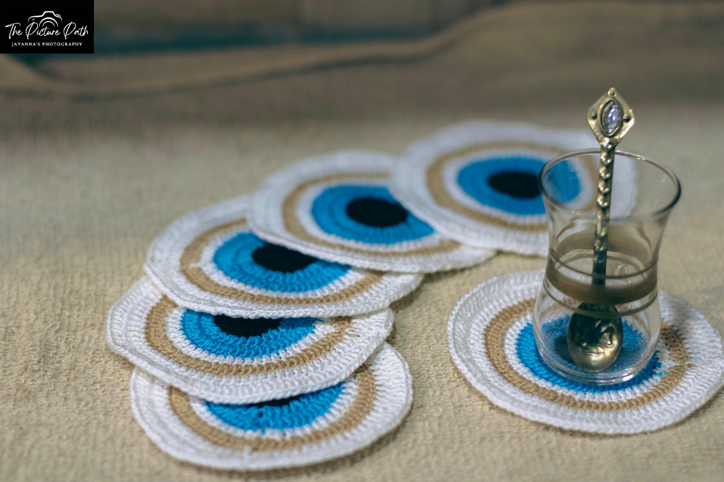 Evil Eye Coasters